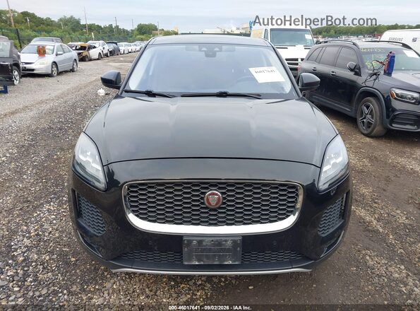 SADFP2FX1J1Z32469 2018 JAGUAR E-PACE Black ხელსაწყოთა პანელის ხედი