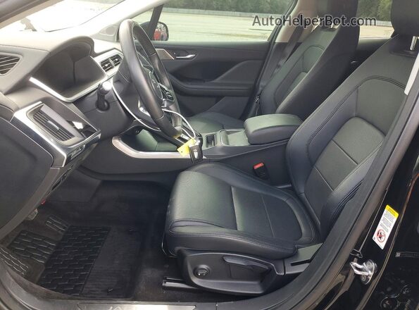SADHB2S17L1F85020 2020 JAGUAR I-PACE Black Вид салону спереду