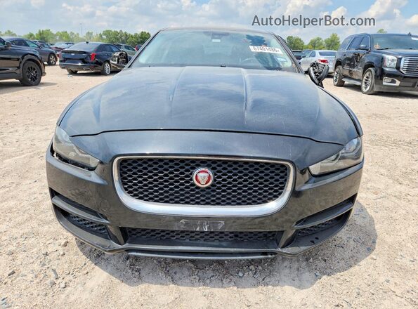 SAJAD4BVXHA971913 2017 JAGUAR XF Black Front view