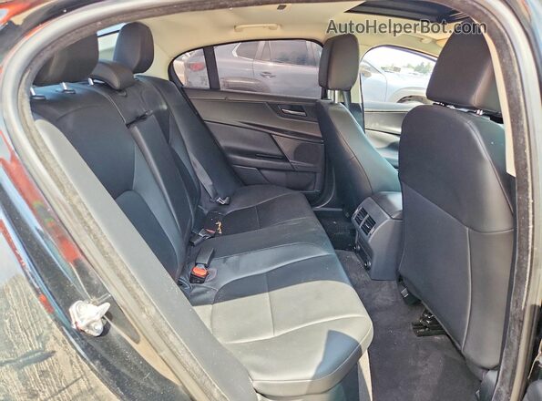 SAJAD4BVXHA971913 2017 JAGUAR XF Black Rear seats view
