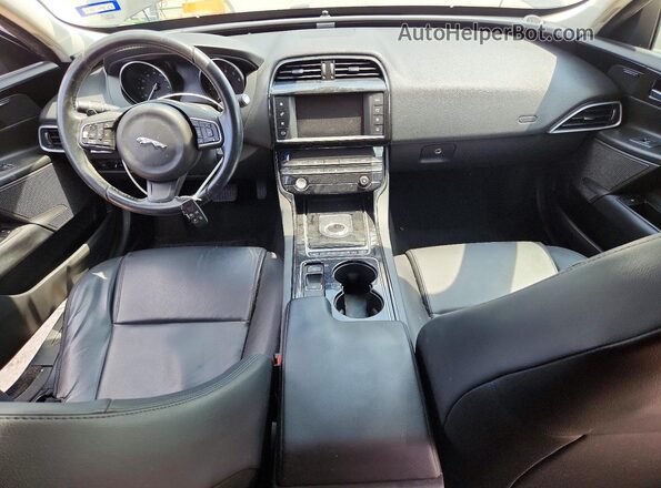 SAJAD4BVXHA971913 2017 JAGUAR XF Black Dashboard view