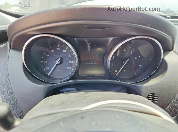 SAJAD4BVXHA971913 2017 JAGUAR XF Black Instrument cluster view