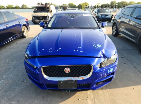 SAJAJ4BV3HA974208 2017 JAGUAR XF Blue Front view