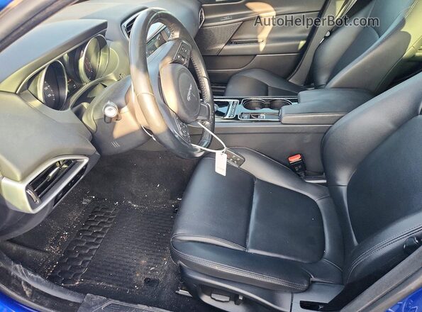 SAJAJ4BV3HA974208 2017 JAGUAR XF Blue Front interior view