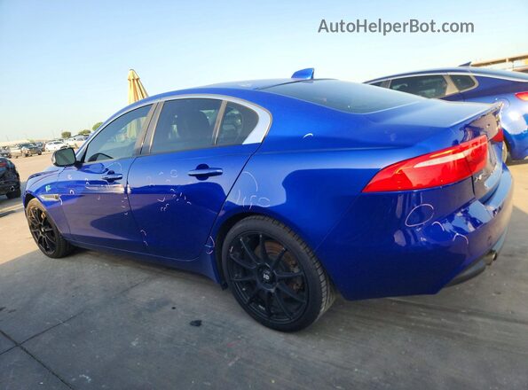 SAJAJ4BV3HA974208 2017 JAGUAR XF Blue Rear left