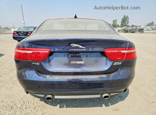 SAJAK4BV8HA973648 2017 JAGUAR XF Blue Rear view