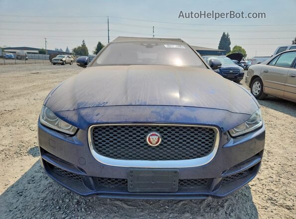 SAJAK4BV8HA973648 2017 JAGUAR XF Blue Front view