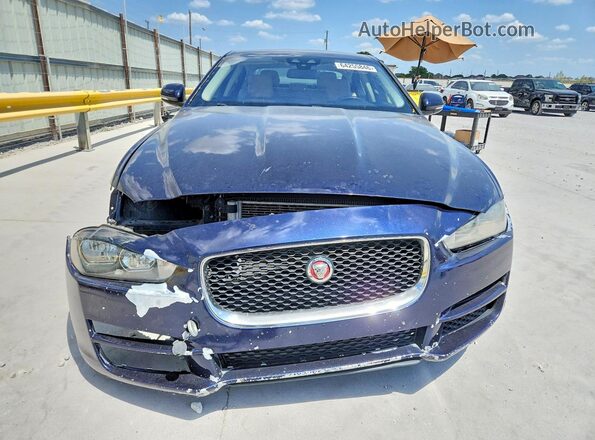 SAJAR4BG5HA975791 2017 JAGUAR XF Blue Front view