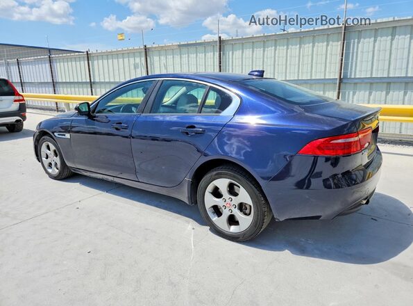 SAJAR4BG5HA975791 2017 JAGUAR XF Blue Rear left