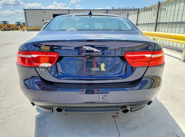 SAJAR4BG5HA975791 2017 JAGUAR XF Blue Rear view