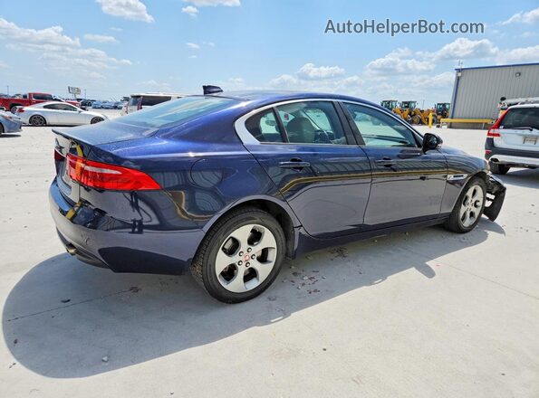 SAJAR4BG5HA975791 2017 JAGUAR XF Blue Rear right