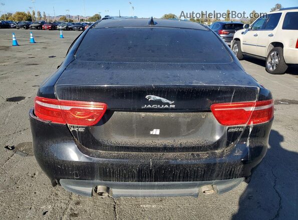 SAJAR4FX9JCP39245 2018 JAGUAR XF Black Հետևի տեսք