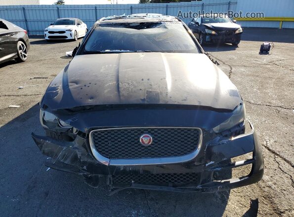 SAJAR4FX9JCP39245 2018 JAGUAR XF Black Դիմացի տեսք