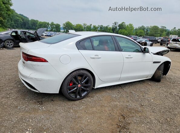 SAJAT4GX8LCP59652 2020 JAGUAR XF White უკანა მარჯვენა