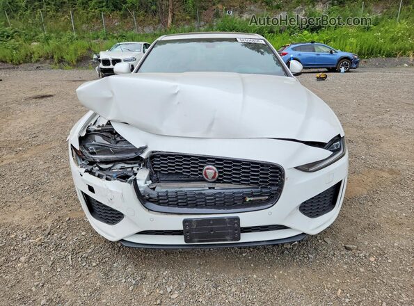 SAJAT4GX8LCP59652 2020 JAGUAR XF White წინა ხედი