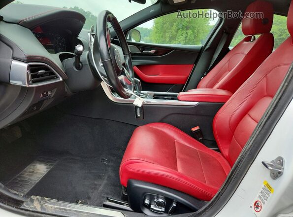 SAJAT4GX8LCP59652 2020 JAGUAR XF White წინა სალონის ხედი