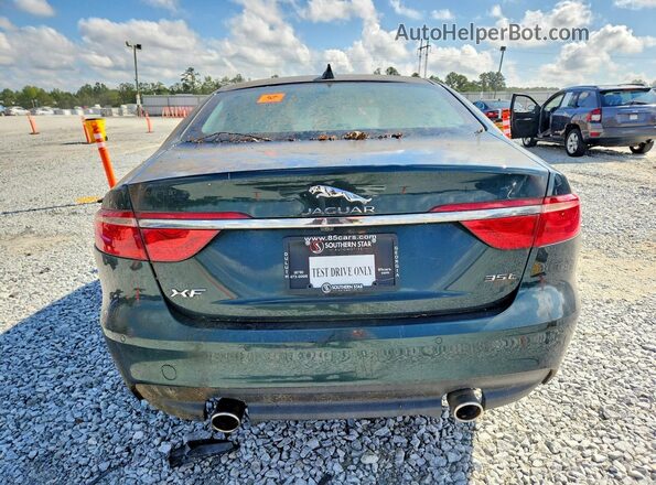SAJBD4BV6HCY32354 2017 JAGUAR XF Green Rear view