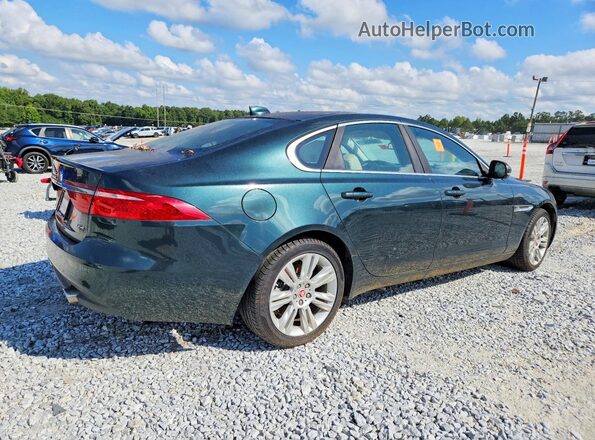 SAJBD4BV6HCY32354 2017 JAGUAR XF Green Rear right