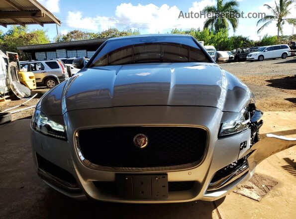 SAJBE4FXXKCY81203 2019 JAGUAR XF Silver Դիմացի տեսք