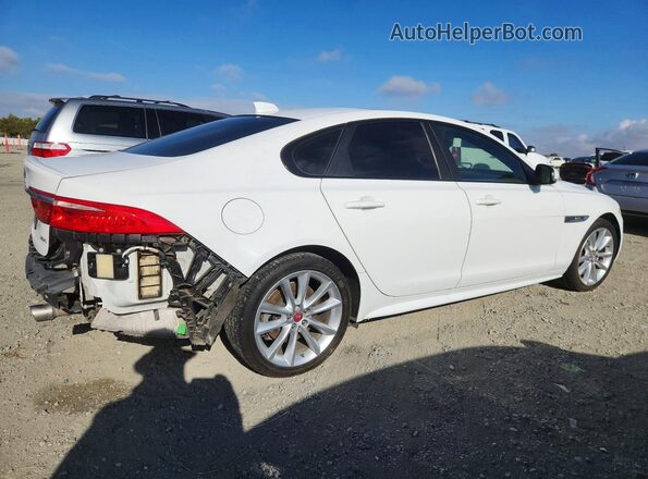 SAJBF4BV5GCY16283 2016 JAGUAR XF Белый Задняя правая четверть