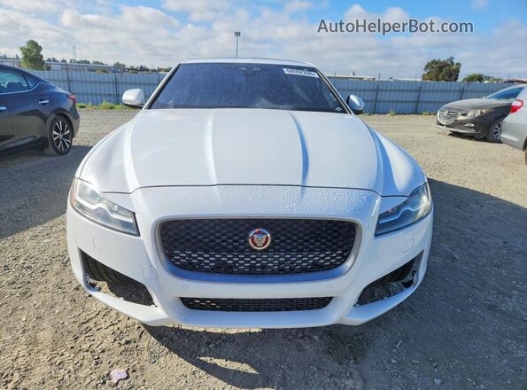 SAJBF4BV5GCY16283 2016 JAGUAR XF Белый Вид спереди