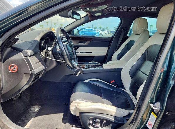 SAJBG4BV3GCY03643 2016 JAGUAR XF Green Սալոնի դիմացի տեսք