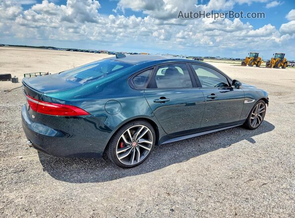 SAJBG4BV3GCY03643 2016 JAGUAR XF Green Հետևի աջ