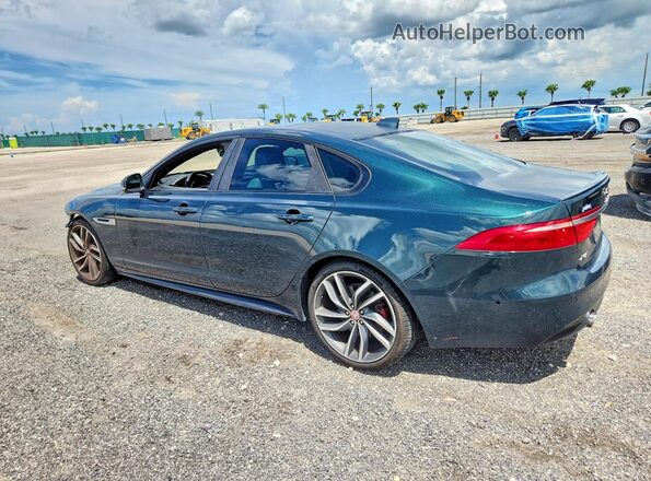 SAJBG4BV3GCY03643 2016 JAGUAR XF Green Հետևի ձախ