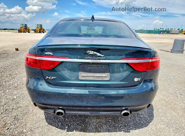 SAJBG4BV3GCY03643 2016 JAGUAR XF Green Հետևի տեսք