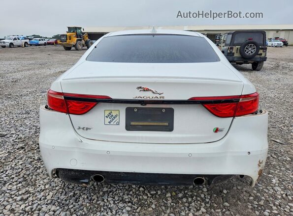 SAJBG4BVXGCY08189 2016 JAGUAR XF White Rear view