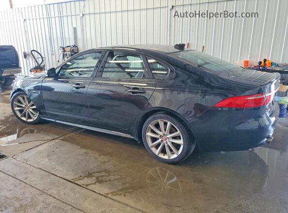 SAJBL4BV2GCY23782 2016 JAGUAR XF Black Tył lewy