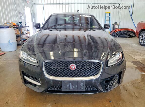 SAJBL4BV2GCY23782 2016 JAGUAR XF Black Widok z przodu