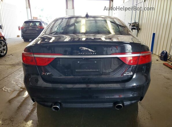 SAJBL4BV2GCY23782 2016 JAGUAR XF Black Widok z tyłu