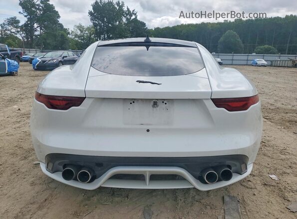 SAJD51FEXMCK72931 2021 JAGUAR F-TYPE Белый Вид сзади