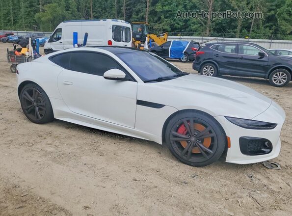 SAJD51FEXMCK72931 2021 JAGUAR F-TYPE Белый Передняя правая четверть