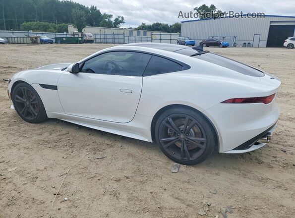 SAJD51FEXMCK72931 2021 JAGUAR F-TYPE Белый Задняя левая четверть