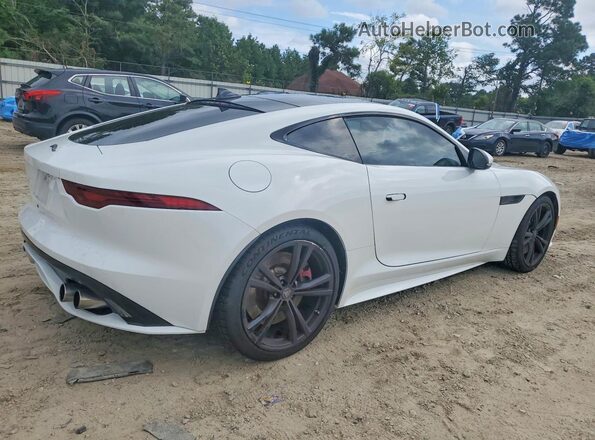 SAJD51FEXMCK72931 2021 JAGUAR F-TYPE Белый Задняя правая четверть