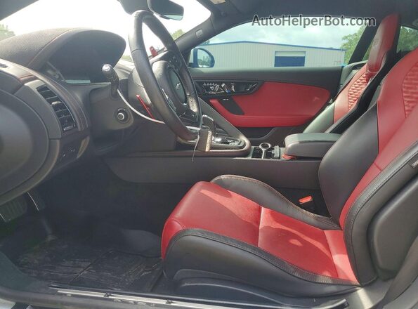 SAJD51FEXMCK72931 2021 JAGUAR F-TYPE Белый Вид салона спереди