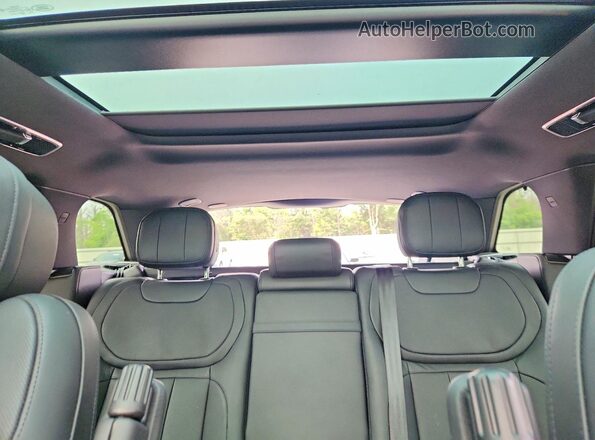 SAL1L9E91SA452973 2025 LAND ROVER RANGE Черный Вид задних сидений