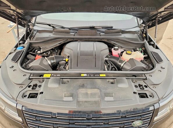 SAL1L9E91SA452973 2025 LAND ROVER RANGE Черный Вид подкапотного пространства