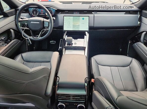 SAL1L9E91SA452973 2025 LAND ROVER RANGE Черный Вид панели приборов