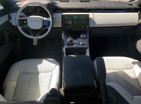SAL1P9EU1PA152754 2023 LAND ROVER RANGE Синий Вид панели приборов