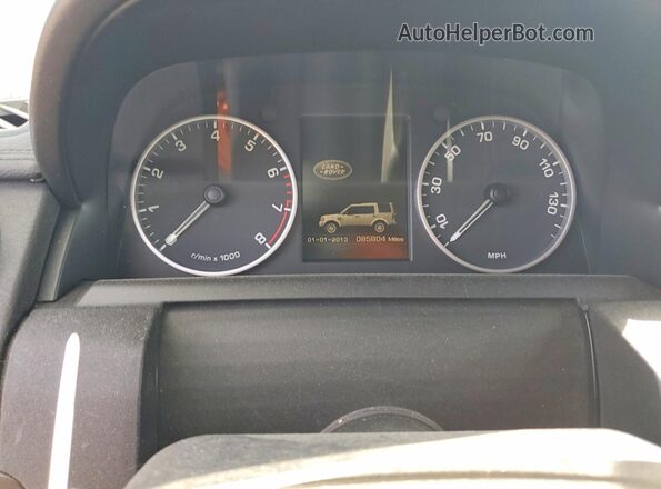 SALAG2V60GA787067 2016 LAND ROVER LR4 Gray Vista del cuadro de instrumentos
