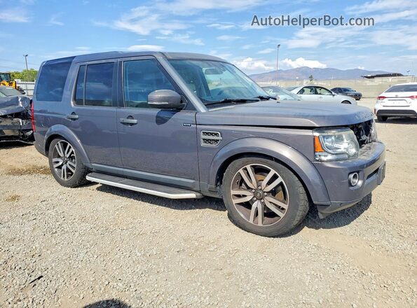 SALAG2V60GA787067 2016 LAND ROVER LR4 Gray Delantero derecho