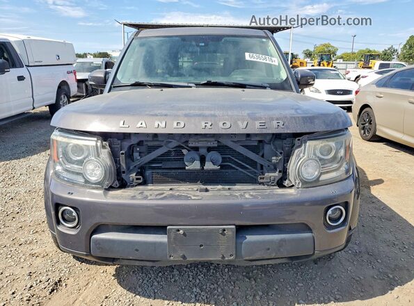 SALAG2V60GA787067 2016 LAND ROVER LR4 Gray Vista frontal