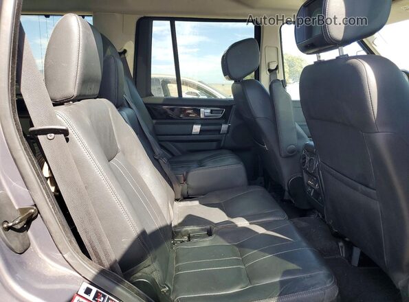 SALAG2V60GA787067 2016 LAND ROVER LR4 Gray Vista interior trasera