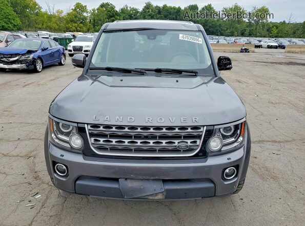 SALAG2V62GA845194 2016 LAND ROVER LR4 Gray Դիմացի տեսք