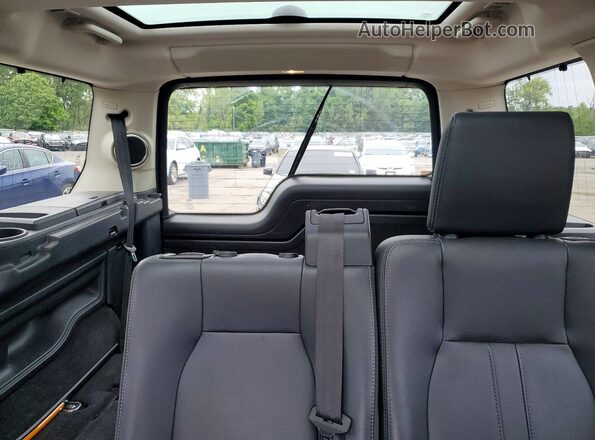 SALAG2V62GA845194 2016 LAND ROVER LR4 Gray Հետևի նստատեղերի տեսք