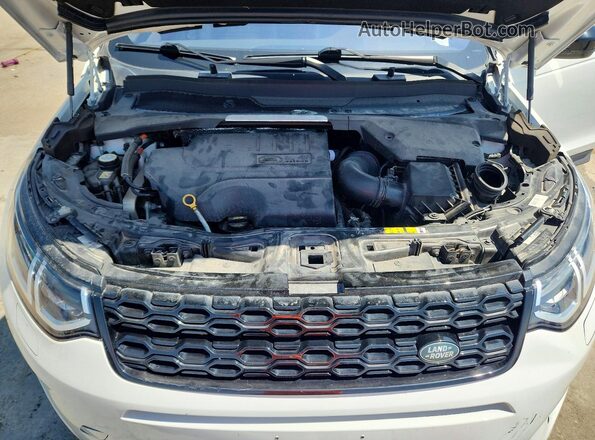 SALCJ2FX7LH879019 2020 LAND ROVER DISCOVERY White Widok komory silnika