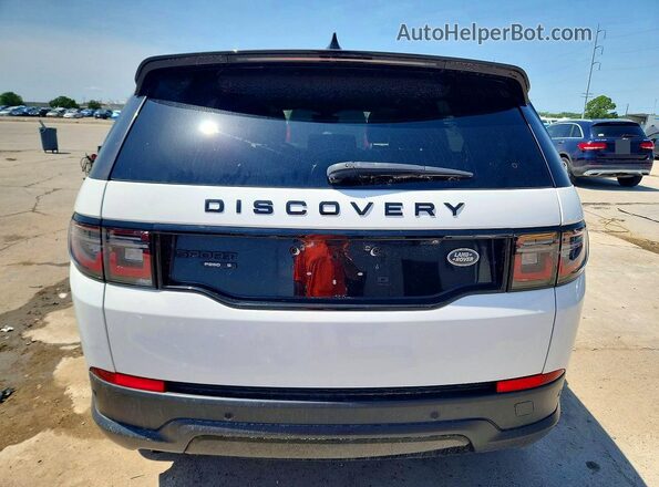 SALCJ2FX7LH879019 2020 LAND ROVER DISCOVERY White Widok z tyłu